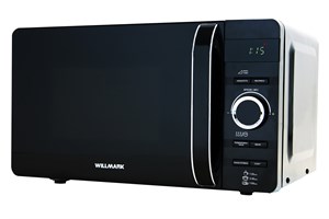 Микроволновая печь WILLMARK WMO-207DH (20л, 700Вт, электронная ПУ, ручка д/открыв. дверцы, черная) - фото 16582