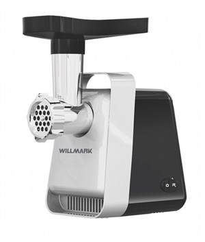 Электромясорубка WILLMARK WMG-2402X (2000Вт, реверс, защита двиг., 2 реш.) - фото 17026