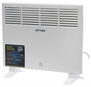 Конвектор OPTIMA CH-1574 (мощность 750-1500Вт, крепление на стену,контроль температуры) - фото 17162