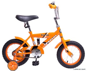 Детский велосипед TORRENT Energy (1 скорость, добавочные колеса, рама сталь, колеса 12") - фото 17301