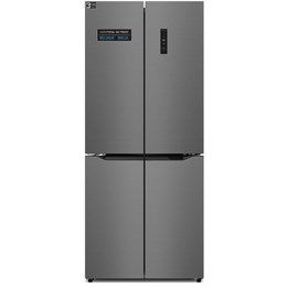 Холодильник WILLMARK MDC-607D (431л,4дв.,Cross door,Total NoFrost,LEDдисп.,A+,DarkInox.)