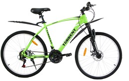 Велосипед TORRENT Urban (рама сталь 19", внедорожный, 18 скоростей, колеса 26д, дисковые тормоза)
