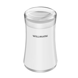 Кофемолка WILLMARK WCG-274 (200Вт, 100г., прозрачная крышка, ротационный нож)