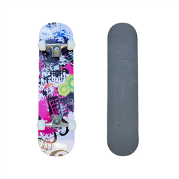 Скейтборд TORRENT NFR-3108W Черный, белый